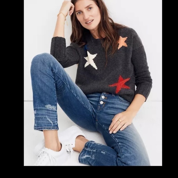 Madewell Starry Night Pullover Sweater - Picture 1 of 7
